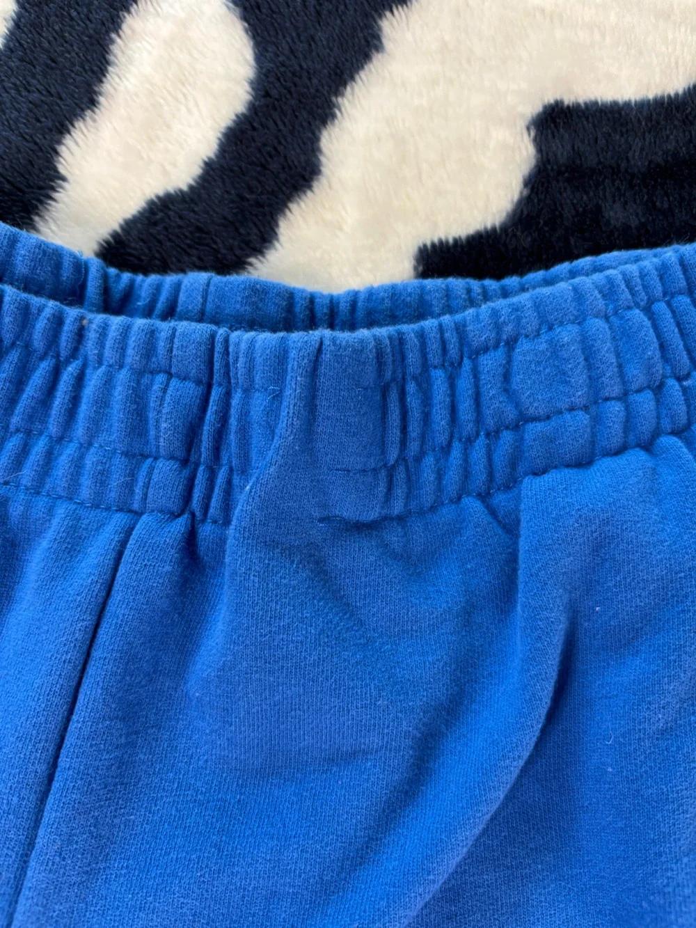 Bundle of 2 Garage Terry Low Rise Sweatshorts Orange Blue Shorts Medium Womens